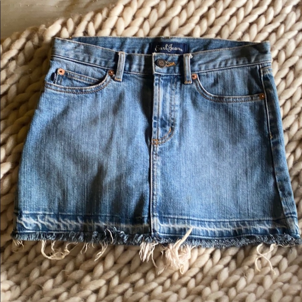 Earl Jeans Denim Skirt size P